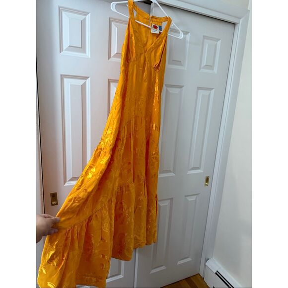 FARM RIO by Antropologie  V-Neck Tiered Maxi Dress - - Picture 5 of 10